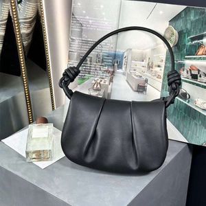 Luxury Crossbody Bag Factory Shock Priser Luojia High Paseo Underarm Bag For Women Small and Popular End äkta Napa Soft Cowhide Shoulder