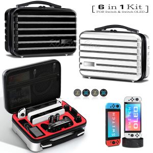 Fall Nintend Switch / OLED Travel Hard Shell Bärande Case Portable Storage Bag för Nintendo Switch / OLED Console Game Accessories