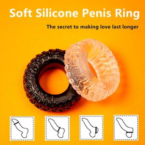 Cockring Silicon Penis Ring ANello CAGE Erezione maschio Erezione Eiaculazione Sex Toy per uomini Coppia Rings Penis Ring Toys per adulti 18 240417