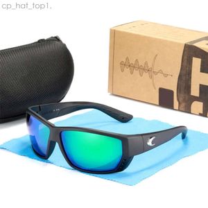 Óculos de sol Costas Men óculos de sol Costas Designer Óculos de sol para homens Esportes Mulheres Dirigindo óculos de pesca espelho Mirror Blue Red Lens 5276