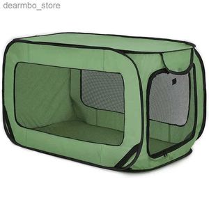 Dog nosidełka na zewnątrz zrób CAE Portable Fold Pet Can Trunk Noszyjnik Oddychany Transport Cat Namiot dla szczeniąt Travel Campin Do Bed House L49