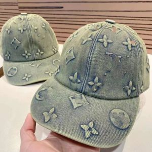 Vintage Denim Baseball Cap Solid Color Unisex Sports Casual Snapback Hat Outdoor Men Women Jeans Adjustable Sun Hat