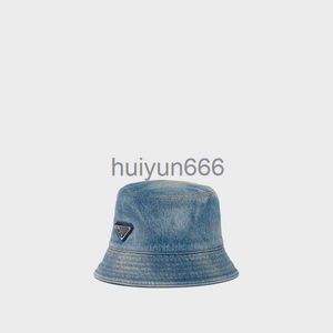 Wide Brim Hats Bucket Desingers men and women bucket hats Luxurys high-end logo decorated with washed denim fisherman hat