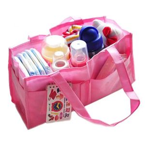 Belt MultiCocke Baby Diaper Nappy Mother Bag Portable Nonwoven Tyg Handväska Mother Mummy barnvagn Maternity Nappy Påsar