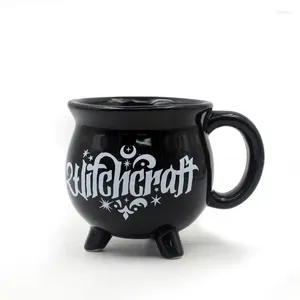 Krukor kaffe y gotisk mörk magi häxakot potion cup svart