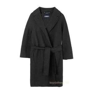 Designer Coat Womens Coat Jackets Wool Blends rockar Trench Jacket Single Breasted Solid Color Women's Slim Long Windbreaker Woolen XTL0
