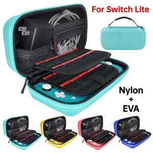 Fälle tragbarer Tragetaschen für Switch Lite Storage Bag Eva Antiskretschers Schocksicherungstasche für Nintendo Switch Lite Accessoires