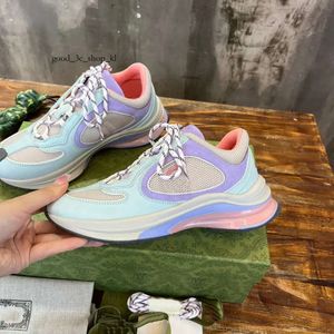 Cucci Run Spor Sneakers Tasarımcı Ayakkabı Erkek Kadınlar Günlük Gugcci ayakkabılar Moda deri kauçuk taban örgü platform spor ayakkabılar yüksek kaliteli açık havada ayakkabı 35-45 615