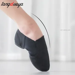 Dance Shoes Girls Ballet Canvas Soft Sole Jazz Women inomhus/Outdoor Practice Ballerina Woman