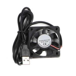 Pedler Yepyeni 5cm 50mm Fan 50x50 DC5V 5500RPM Küçük Sessiz Soğutma Fan USB Gücü