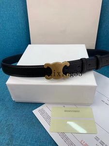 2024 Women Mens Belt Designer Belt for Women Fashion Luxury Medium Genuine Leather Logo Printed Belts with Box Width 2.5cm