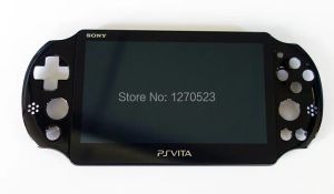 Jogadores originais 100%novos para PS Vita Psv Psvita 2 2000 Tela LCD Screen montada preta