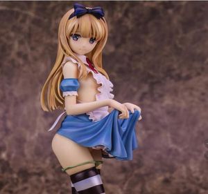 25cm Anime Sexy Alice Girl Illustration BY Misaki Kurchito 16 Scale Painted PVC Action Figure Collectible Model Toys Brinquedos3091061