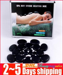 28pcs Massagem TEAPIA DE PEDRA DA DETOX Linfática Dreno