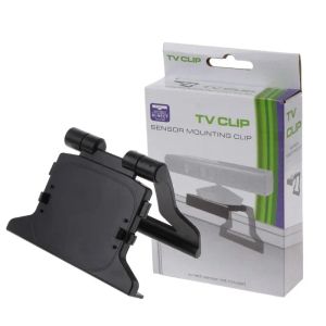 Racks 1PC TV Clip Clamp Mount Ständerhalter für Xbox 360 Kinect Sensor Video Game Console -Klammer