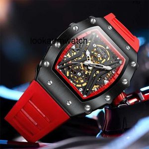 Desginer Mechanical Automatic Watch Hollow Limited Miller Top Edition Quality Out Wine Bucket Hela Automatic