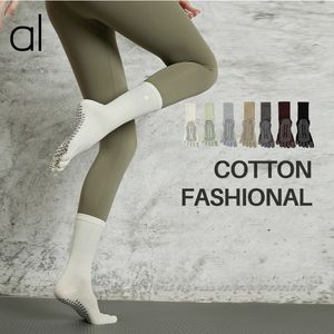 Al-202 Pilates Stockings non slip da yoga calzini da yoga in cotone a tre dita