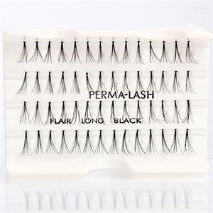False Eyelashes Human Hair Individual 10P Cluster Eyelash Flair Long Black Claw Extensions Natural Lashes Beauty Tools