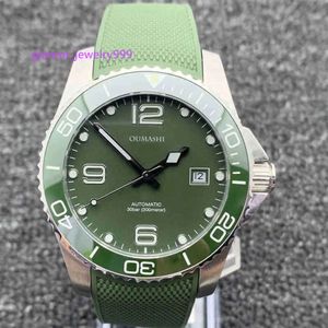 AAAAA ETA2836 HINERY MENS Automatisk klocka 41mm Miyota 8215 Movement Ceramic Bezel Sapphire Glass Mechanical Luminous Water Prooo