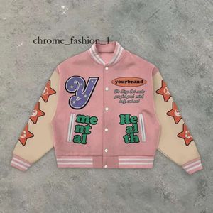 Projektant Fashion Classic Varsity Jacket Męskie kurtki swobodne para baseball puffer kurtka luźna haftowa jesień zima vintage skórzana kurtka anime płaszcze 199