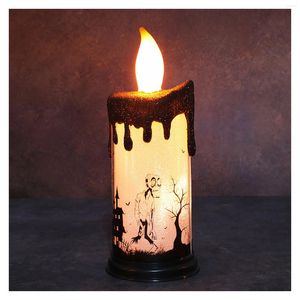 Candle Holders Led Halloween -pumpkin Candles Candle-light Decoratio Decorations Home Decor