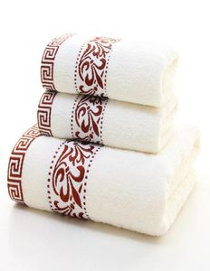 Giantex 3Pieces Padrão floral Toalha de algodão Conjunto de banheiro super absorvente toalha de banho Towels6908265