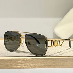Occhiali da sole popolari per uomini donne classiche 4706 stilisti retrò occhiali in stile spiaggia all'aperto Uv400 Anti-ultraviolet metallo oval full telaio casuale