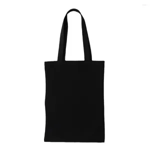 Jewelry Pouches 1 PC 28 38cm Capacity Canvas Tote Bags Environmentally Friendly Shopping Gift Reusable DIY Shoulder Bag Print Custom Logo