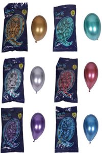 100pcs 5 inç metal renk kalınlaşmış lateks balon romantik krom altın gümüş balonlar düğün doğum günü partisi dekorasyon globos 102038996