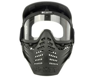 Double Lay Lens Sports Airsoft Paintball CS Anti Fog Bulletproof Goggle Full Face Mask Visor8056344