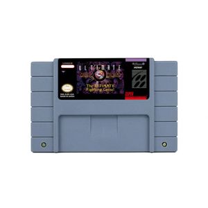 Kartlar Ultimate Mortal Kombat 3 Aksiyon Oyunu SNES 16 bit için