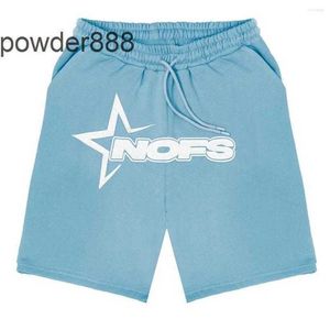 Mens shorts y2k nofs brev tryck korta byxor casual bräd mode streetwear strand manlig sportkläder byxor överdimensionerade