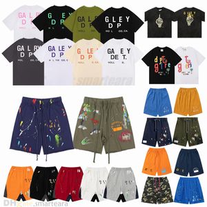 Herren-T-Shirts Designer Summer Brachshorts Tees Männer und Frauen Luxusmodemarke Basis reines Baumwoll-T-Shirt