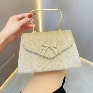 Abendtasche glänzende Handtasche mit Diamant einbettende Abendkleider Hochzeitstasche Promi -Bankett