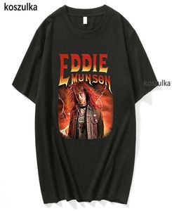 Stranger Things 4 Eddie Munson T Shirts Cotton Tshirt Women Tshirts Men Sweatshirt Vintage Summer Tshirt Harajuku Tops 2207068702090