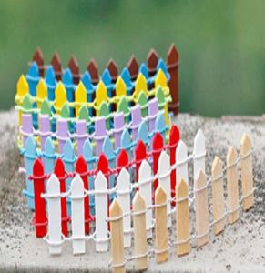 2021 Promocja mini ogrodzenie ogrodzenia bajki miniatury miniatury gnom mchy terrarium pulpitowe butelki Craft Rzemiosła Dekoracja