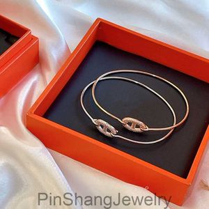 classics Pig nose titanium steel gold silver bangle high-quality bracelet bracelets bangles women luxurious designer gift letter home non fade jewelry