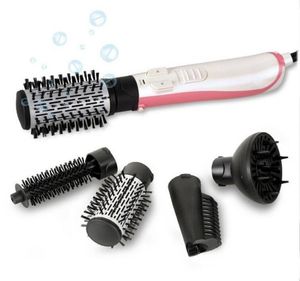 1000W Hair Dryer Brush 4 In 1 Professional 360 Rotating Blow Dry Brush Comb Hair Straightener Curler Electric Hair Brush Roller2983428