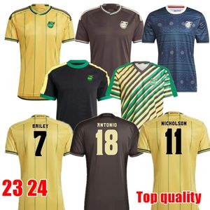 2024 Jamaica National Football Soccer Jerseys 24 25 Bailey Antonio Reid Shirt Nicholson Morrison Lowe Men Football Uniform Chandal Futbol Sportwear Top Quality