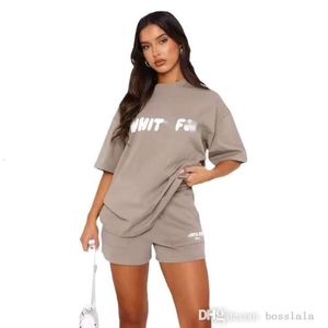 Designer Womens Tracksuits Frühlingssommer Neue Shorts Set Mode modische sportliche kurzärmelige Pullover zweiteilige Set