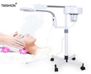 Steam Stand Magnifier Beauty Lamp Magnifying Lighted Beauty Salon Tool Nail Makeup Tattoo Light Skin Care Acne Removal Home Spa CX1854586