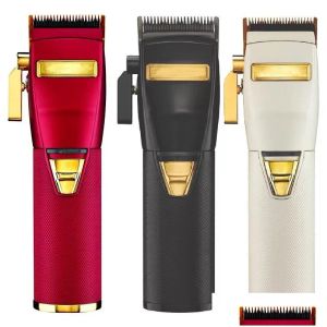 Trimmer Hair Trimmer Barberology Metal Litium Clipper Cordless Dual Voltage With Hanging Hook Us EU Plug Drop Delivery Products Care Styl