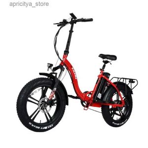 Cyklar Ectric Bicyc Folding Liten 20-tums Scooter Driving Aluminium Eloy Battery Car 7-Speed ​​L48