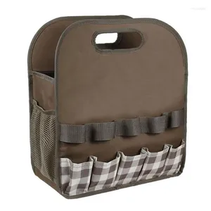 Bolsas de armazenamento bolsa de ferramenta capa externa 600d oxford pano bolsa com aderência confortável com base robusta de base robusta alça