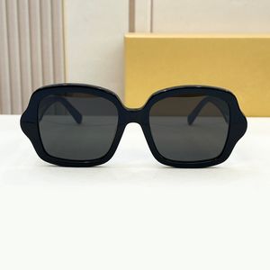 Överdimensionerade fyrkantiga solglasögon svart/mörkgrå kvinnor män sommar nyanser sunnies lunetter de soleil uv400 glasögon