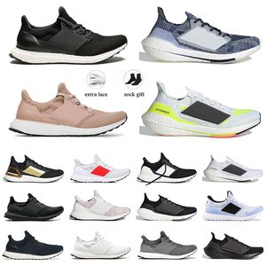 2024 UTRAL Boost 4.0 Scarpe da corsa atletica Ash Peach DNA Grey Crew Navy White Rosso Canna di caramella comoda uomini da donna Sneaker Casual Trainer Sneaker Tage 36-46