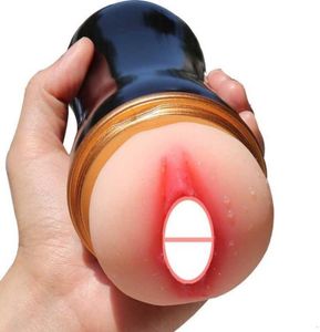 Massageador de brinquedos sexuais masculino masculbador produtos adultos brinquedos pênis bomba bunda sugando simulação de copo de auto -made sexy masturbação vaginal de2571625