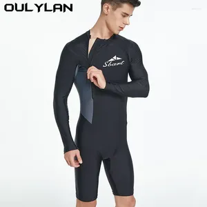 Costumi da bagno femminile oulylan immersioni surf per surf per uomo costume da bagno a maniche lunga