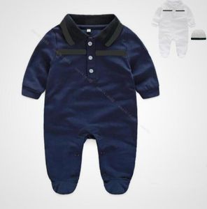 Nyfödda babykläder Bomullsbarn Rompers Mjuka spädbarnskläder Småbarn Baby Boy Girl Jumpsuits Hat Set 8710471