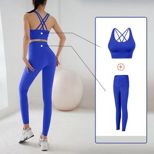 Yoga Set Womens Sports Bra and Leggings Jogging 2-piece set yoga Sports Women Gym Set Clothes Sportwear Woman Clothes 240407